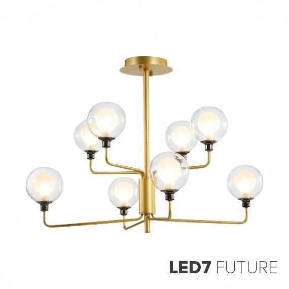 Loft Industry Modern - Bubbles Mody Chandelier